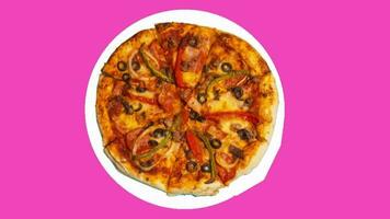 grappig geanimeerd pizza video