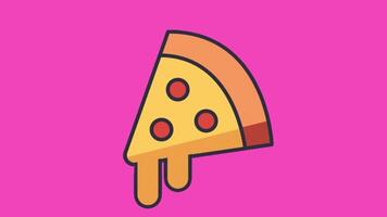 funny animated pizza video