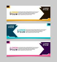 Abstract vector design banner web template. banner design eps 10