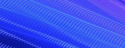 Abstract blue background with lines weave. Bright color transition purple blue dark gradient wallpaper back. Vector modern shiny gradient wave lines fon. Suit for brochure, website, sale, border