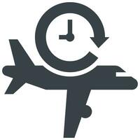 travel glyph style icon vector