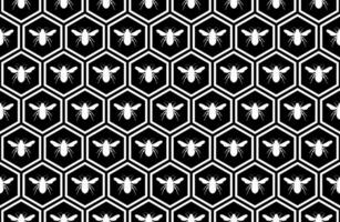Seamless Honeycomb Shape Motifs Pattern, Beehive or Bee House Form, can use for Decoration, Ornate, Carpet Pattern, Fashion, Fabric, Textile, Tile, Mosaic, Wallpaper, Wrapping Cover, Background, etc. vector
