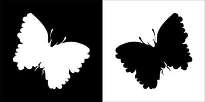 Illustration vector graphics of butterfly icon