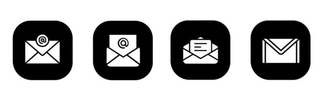 Letter icon in flat. A letter icon design. Stock vector. vector