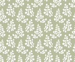 Fern leaf Seamless Pattern. Seamless vector background fern leaves. Botanical leaf vector texture pattern.