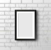 Realistic frame. Perfect for your presentations vector