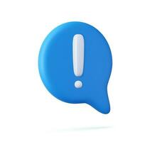 blue notification reminder icon vector