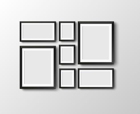 set of picture frames