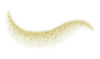 Abstract shiny gold glitter design element vector