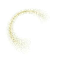 Abstract shiny gold glitter design element vector