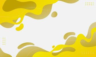 Wavy fluid abstract background. Dynamic abstract fluid banner design vector