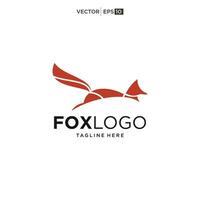 Fox creative logo vector. Fox icon vector illustration