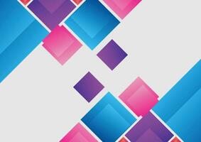 gradient colorful geometric background design vector