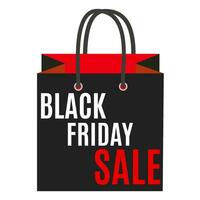 Black Friday Sale Label vector