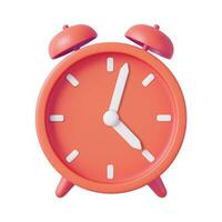 reloj despertador 3d vector