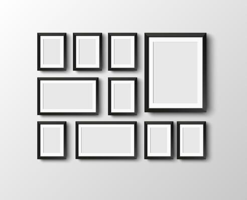 set of picture frames