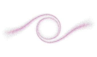 Abstract shiny purple glitter design element vector