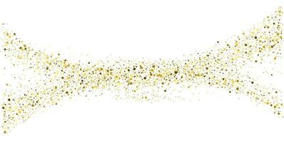 Abstract shiny gold glitter design element vector