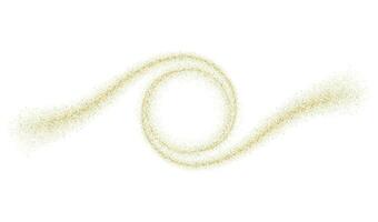 Abstract shiny gold glitter design element vector