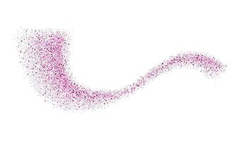 Abstract shiny purple glitter design element vector