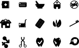 Health Icon Collection Vector Set