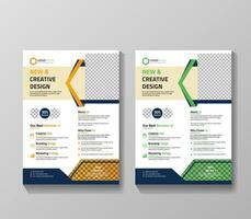 Creative Corporate Flyer Design vector