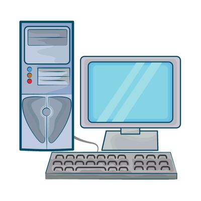 personal computer illustration
