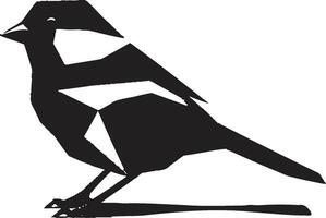 Whistling Wander Sparrow Mark Aerial Admiration Sparrow Insignia vector