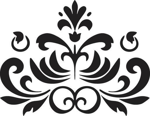 Timeless Embellished Intricacies Logo Vector Design Elegant Ornamental Symmetry Decorative Icon Emblem