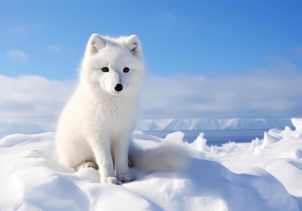 Polar Fox Stock Photos, Images and Backgrounds for Free Download