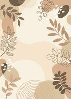 diseño banner marco flor primavera fondo con hermosa. fondo de flores para el diseño. fondo colorido con plantas tropicales. vector