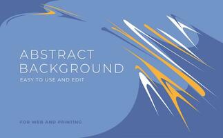 A splash forms an abstract background. Blue. Banner design, website headers. Vector flat illustration