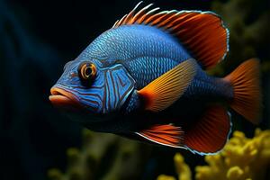 AI generated Fishs allure captured in a beautifully composed and detailed portrait photo