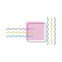 geometric rectangle  illustration vector