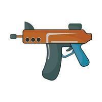 shotgun weapon illustration vector