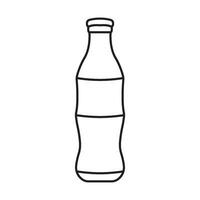 soda bottle icon vector