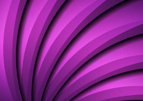 Bright purple abstract waves elegant background