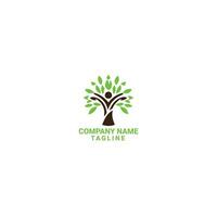 Tree Logo Design Illustration vector