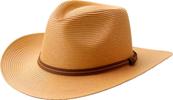 ai généré paille chapeau png