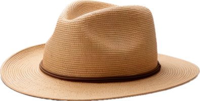 AI generated straw hat png