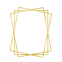 Square Gold Frame png