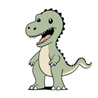 dessin animé dinosaure clipart - png