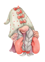 san valentin nórdico gnomos, escandinavo gnomos png