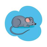 animal ratón ilustración vector