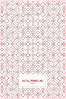 creative pattern of multiple rhombus line and hexagon vector