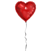 balloon valentine pink red png