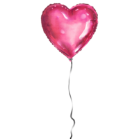 Palloncino San Valentino rosa rosso png