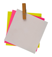 paper notes with clip png