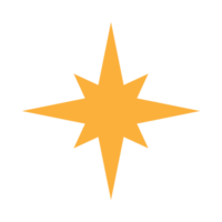 oro estrella elemento png