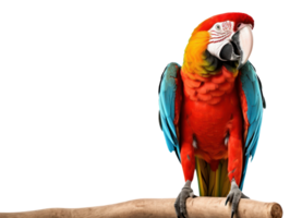 AI generated Colorful Macaw bird. ai generated. png